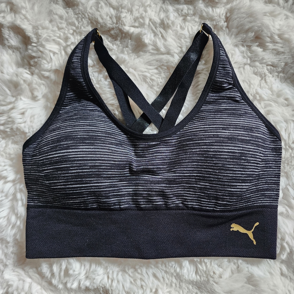 Puma Women's Black Sports Bra